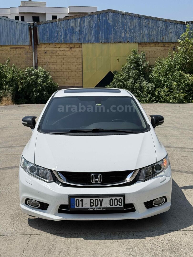 Sahibinden Honda Civic 1.6i VTEC Eco Elegance 2015 Model Adana 187.000 km Beyaz 1