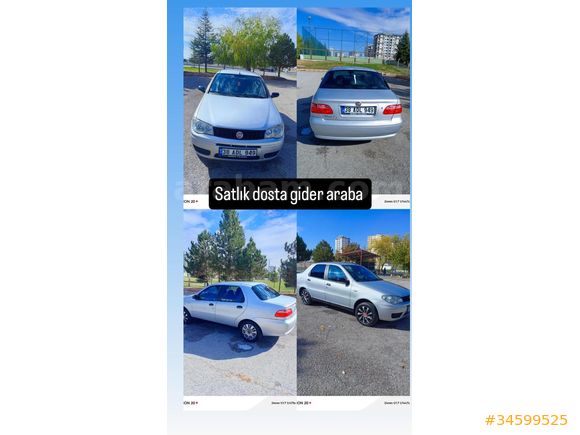 ACİL...Memurdan Sahibinden Fiat Albea Sole 1.4 Fire Active 2009 Model