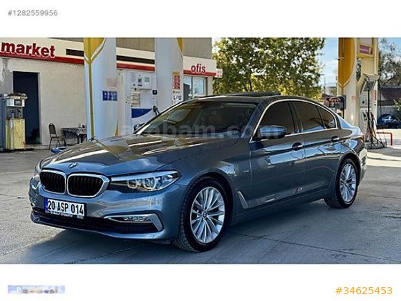 2017-18Ç BMW 520İ LUXURY LİNE-HATASIZ-TABA-OTO PARK-D.KM-E.BAGAJ