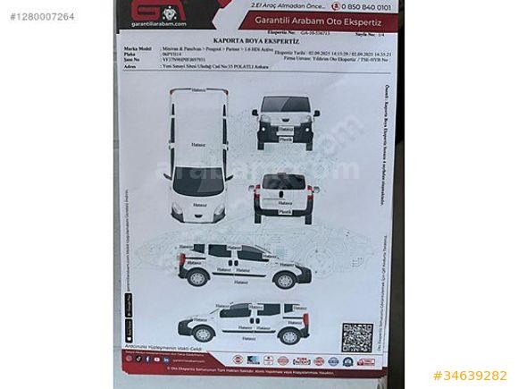 BOYA DEĞİŞEN VE HASAR KAYDI YOK