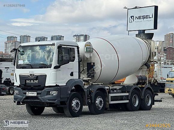 NEŞELİ'DEN 2024 MAN TGS 41.440 12m³ İMER MİKSER+AC+OTOM+51.000KM
