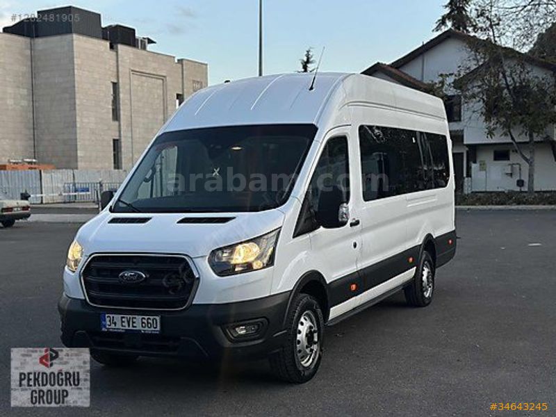 FORD - OTOSAN TRANSİT 16+1 2021 MODEL KONYA 130.000 KM BEYAZ