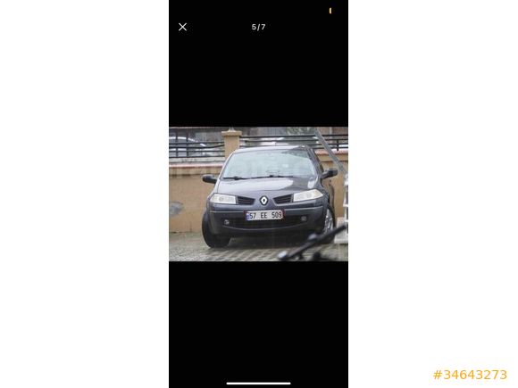 Sahibinden Renault Megane 1.5 dCi Authentique 2008 Model  280.000 km Siyah