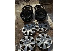 Volkswagen Polo jantlar kapaklı orijinal 14 inç 5x100