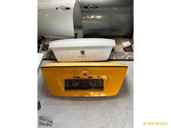 Toyota Corolla Corolla bagaj kapağı
