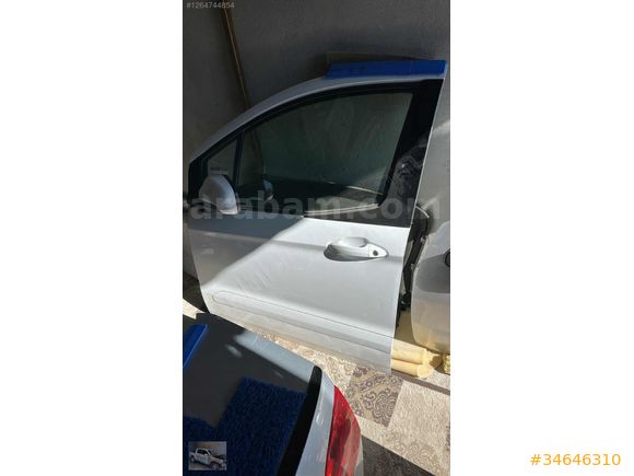 Courrier sol ön kapı sol sürgülü kapı hatasız boyasız