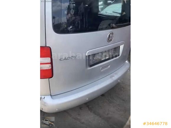 Caddy bagaj kapağı orijinal hatasız