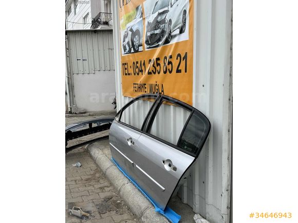Megane 2 sol ön kapı sol arka kapı sağ ön arka kapı kaput