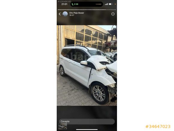 Courier Courrier sol sağ ön kapı sol sağ sürgülü kapı bagaj