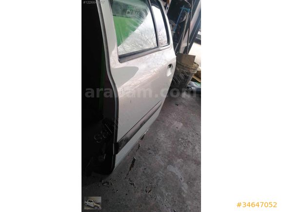 Clio 2 sol ön kapı sağ ön kapı arka kapı bagaj