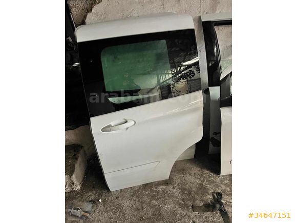 Courrier courier sol ön kapı sol arka sürgülü kapı bagaj kapağı