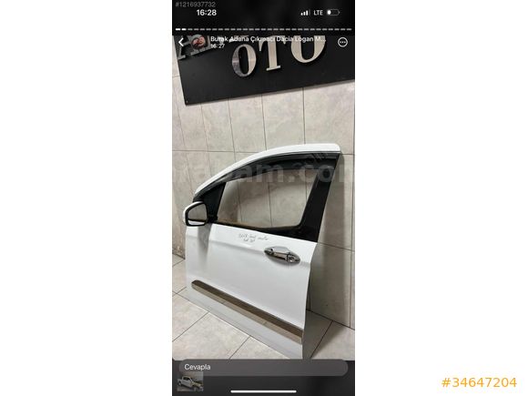 Courrier courier sağ ön kapı sol ön kapı sol sürgülü bagaj