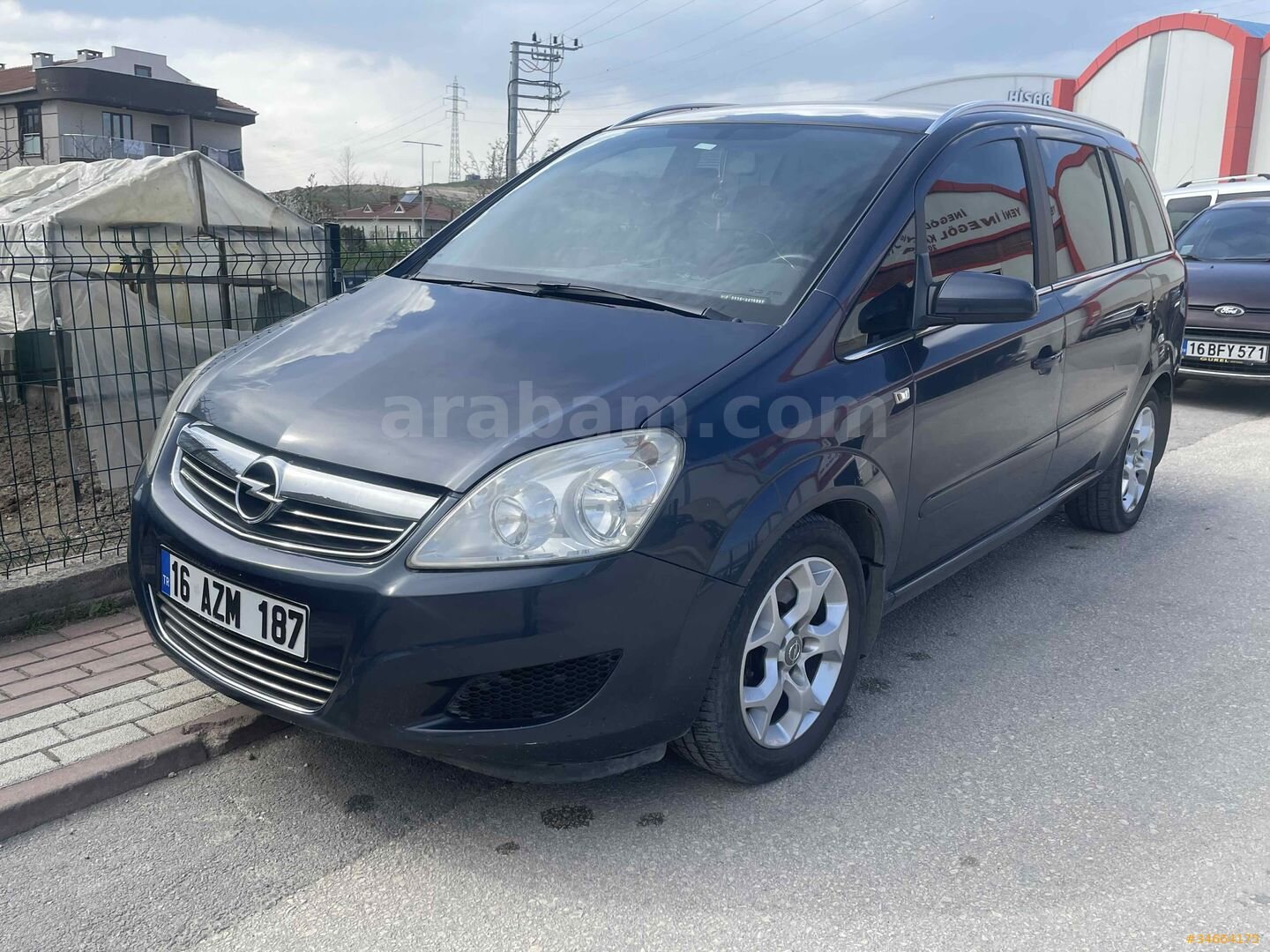 Sahibinden Opel Zafira 1.9 DTI Cosmo 2008 Model Bursa 237.000 km Lacivert 4