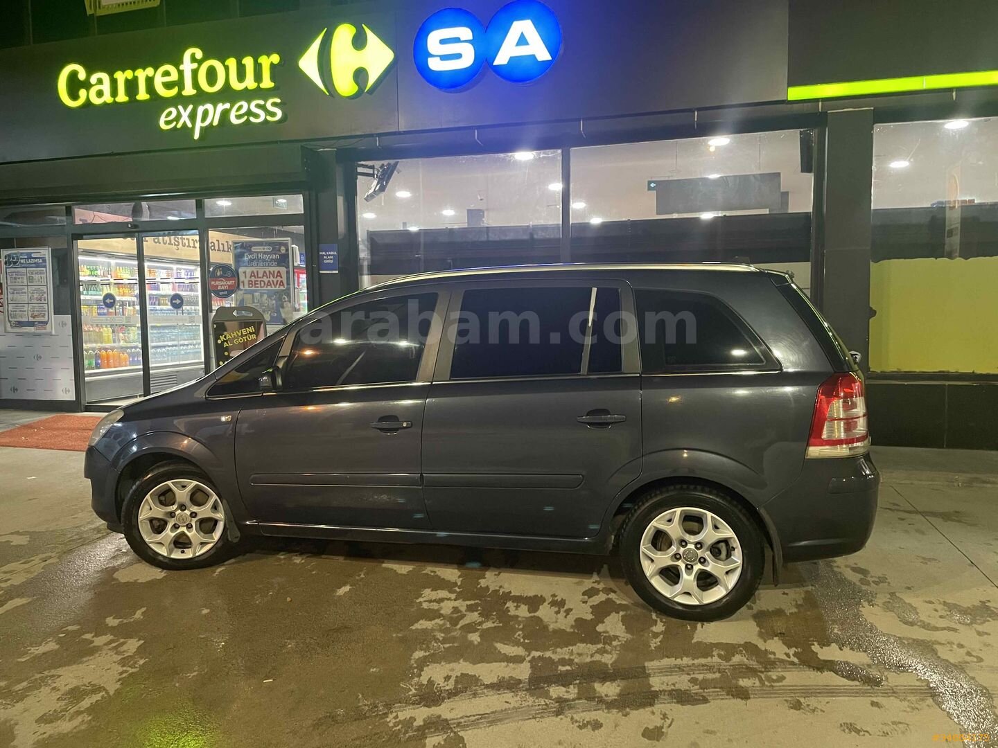 Sahibinden Opel Zafira 1.9 DTI Cosmo 2008 Model Bursa 237.000 km Lacivert 3