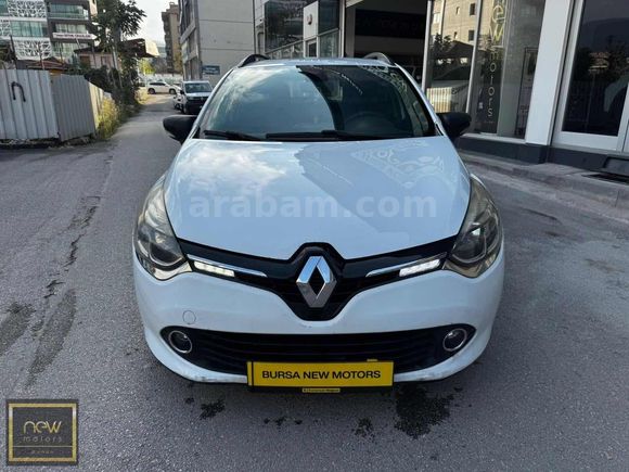 2014 MODEL RENAULT CLİO 1.5 DCİ SPORT TOURER JOY ICON YAPILMIŞ
