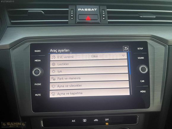 ŞAHİN AUTO 2020 PASSAT 1.6 TDİ İMPRESSİON CAM TAVAN BOYASIZ