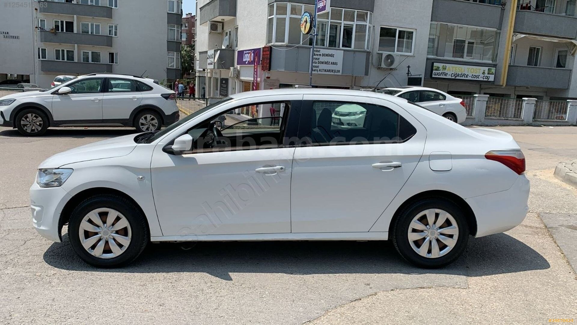 Galeriden Citroen C-Elysée 1.6 HDi Confort 2015 Model Bursa 272.000 km Beyaz 4