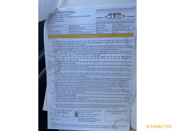 Sahibinden Hyundai Getz 1.3 GLS 2004 Model 