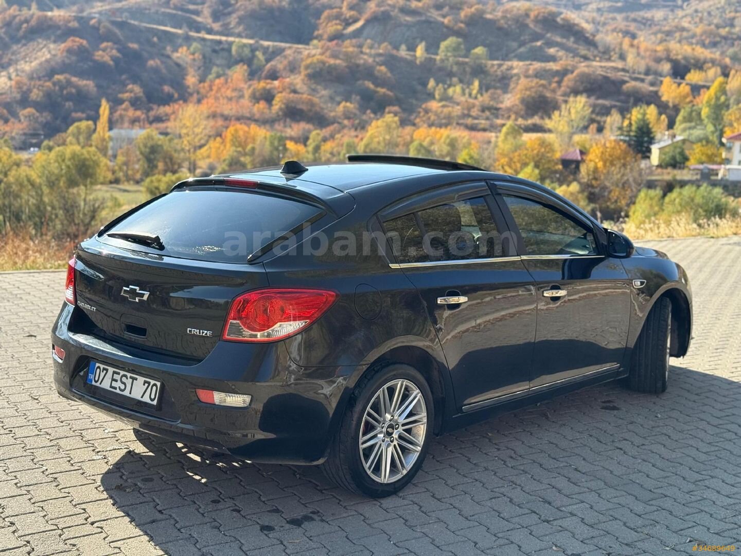 Sahibinden Chevrolet Cruze 1.6 LT 2012 Model Elazığ 206.000 km Siyah 4