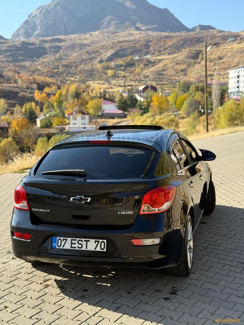 Sahibinden Chevrolet Cruze 1.6 LT 2012 Model Elazığ 206.000 km Siyah 5