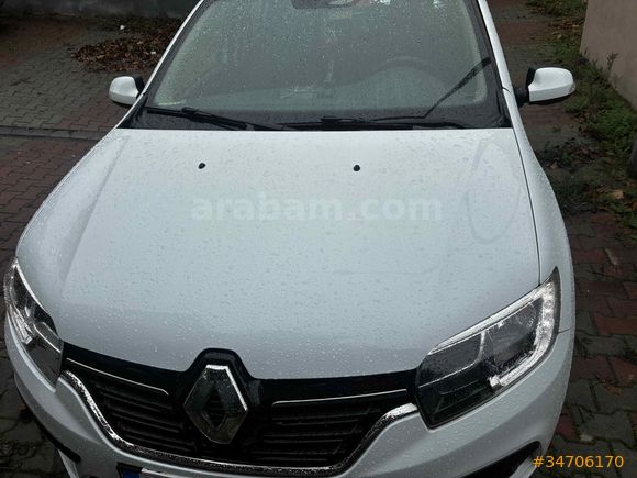 Sahibinden Renault Symbol 1.5 dCi Joy 2019 trafiğe çıkışlı beyaz değişen yok 0 ayarında 2018 Model 