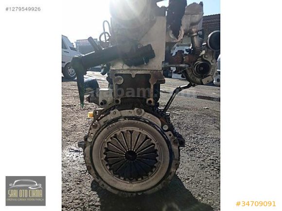 Renault megan clio kango arkadan marşlı 1.5 motor