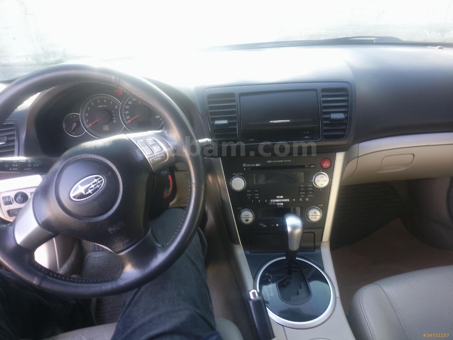 Sahibinden Subaru Legacy 2.0 SportWagon 2008 Model Karaman 254.000 km Siyah 6