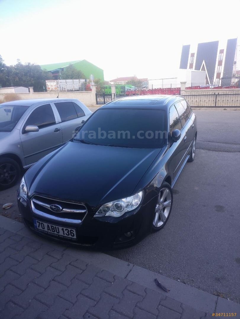 Sahibinden Subaru Legacy 2.0 SportWagon 2008 Model Karaman 254.000 km Siyah 2