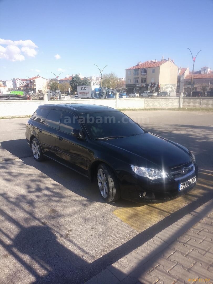 Sahibinden Subaru Legacy 2.0 SportWagon 2008 Model Karaman 254.000 km Siyah 7