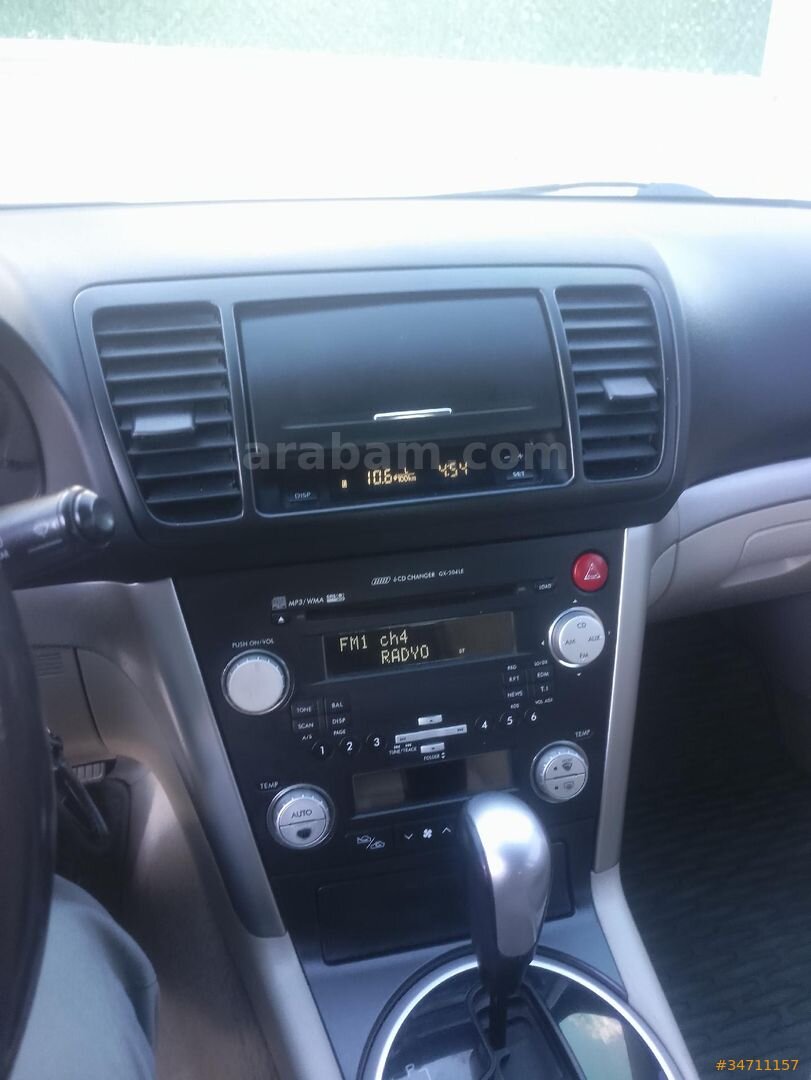 Sahibinden Subaru Legacy 2.0 SportWagon 2008 Model Karaman 254.000 km Siyah 4