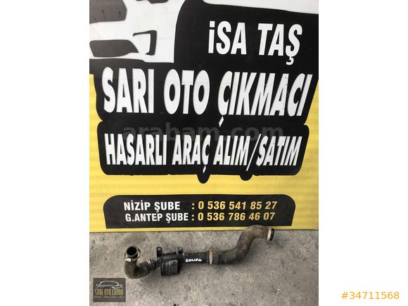 KANGOO 3 İNTERCOL BORUSU