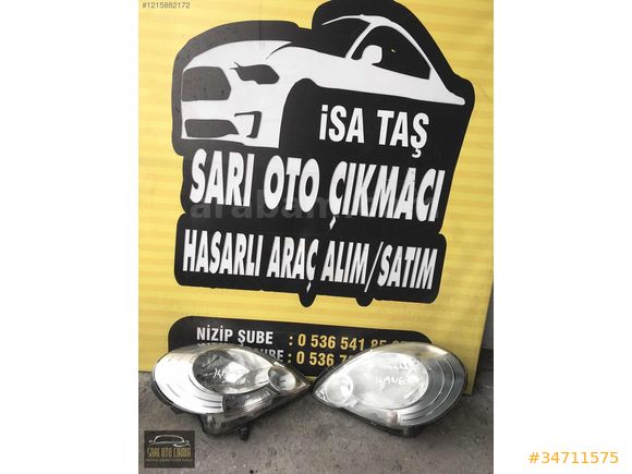 KANGO 3 SAĞ SOL ÖN FAR