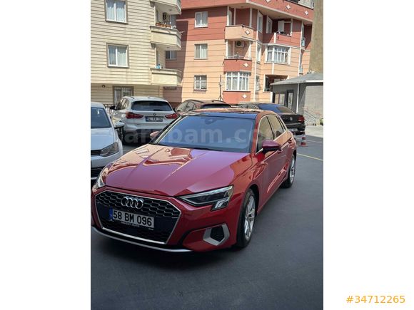 Sahibinden Audi A3 Sportback 35 TFSI Advanced 2021 Model  garaj arabası.  Muayene yeni