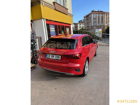 Sahibinden Audi A3 Sportback 35 TFSI Advanced 2021 Model  garaj arabası.  Muayene yeni