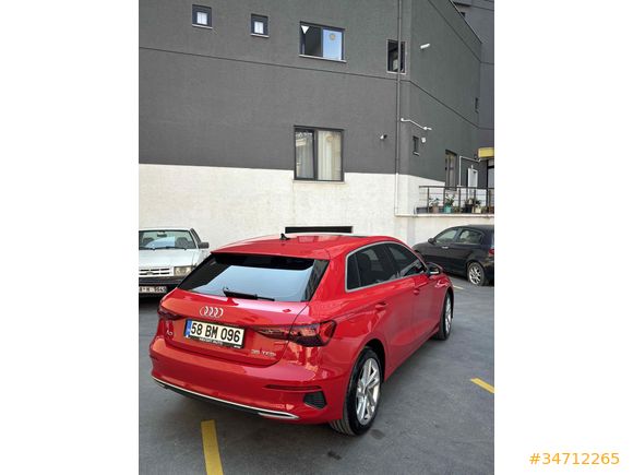 Sahibinden Audi A3 Sportback 35 TFSI Advanced 2021 Model  garaj arabası.  Muayene yeni
