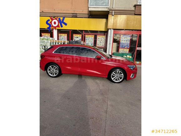 Sahibinden Audi A3 Sportback 35 TFSI Advanced 2021 Model  garaj arabası.  Muayene yeni
