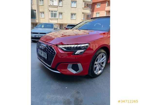 Sahibinden Audi A3 Sportback 35 TFSI Advanced 2021 Model  garaj arabası.  Muayene yeni