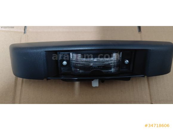 Trafik 2-II Plaka Lambası 8200434685 Sıfır Orjinal
