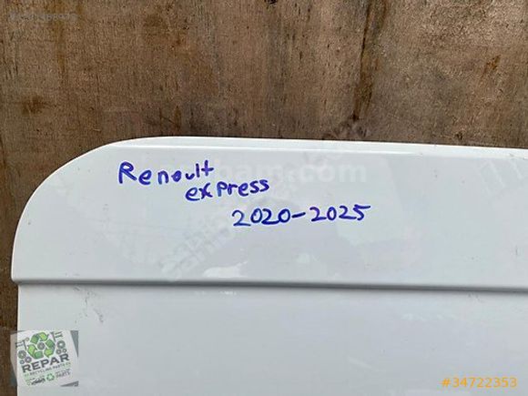 Renault express sağ arka sürgülü kapı 2020-2025