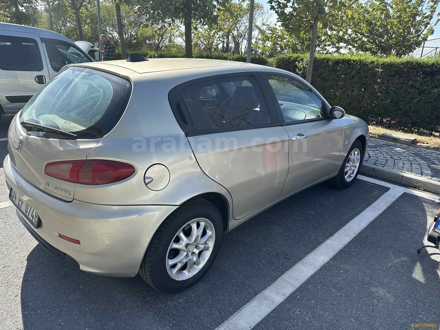 Sahibinden Alfa Romeo 147 1.6 TS Distinctive 2006 Model İstanbul 172.000 km Gri 3