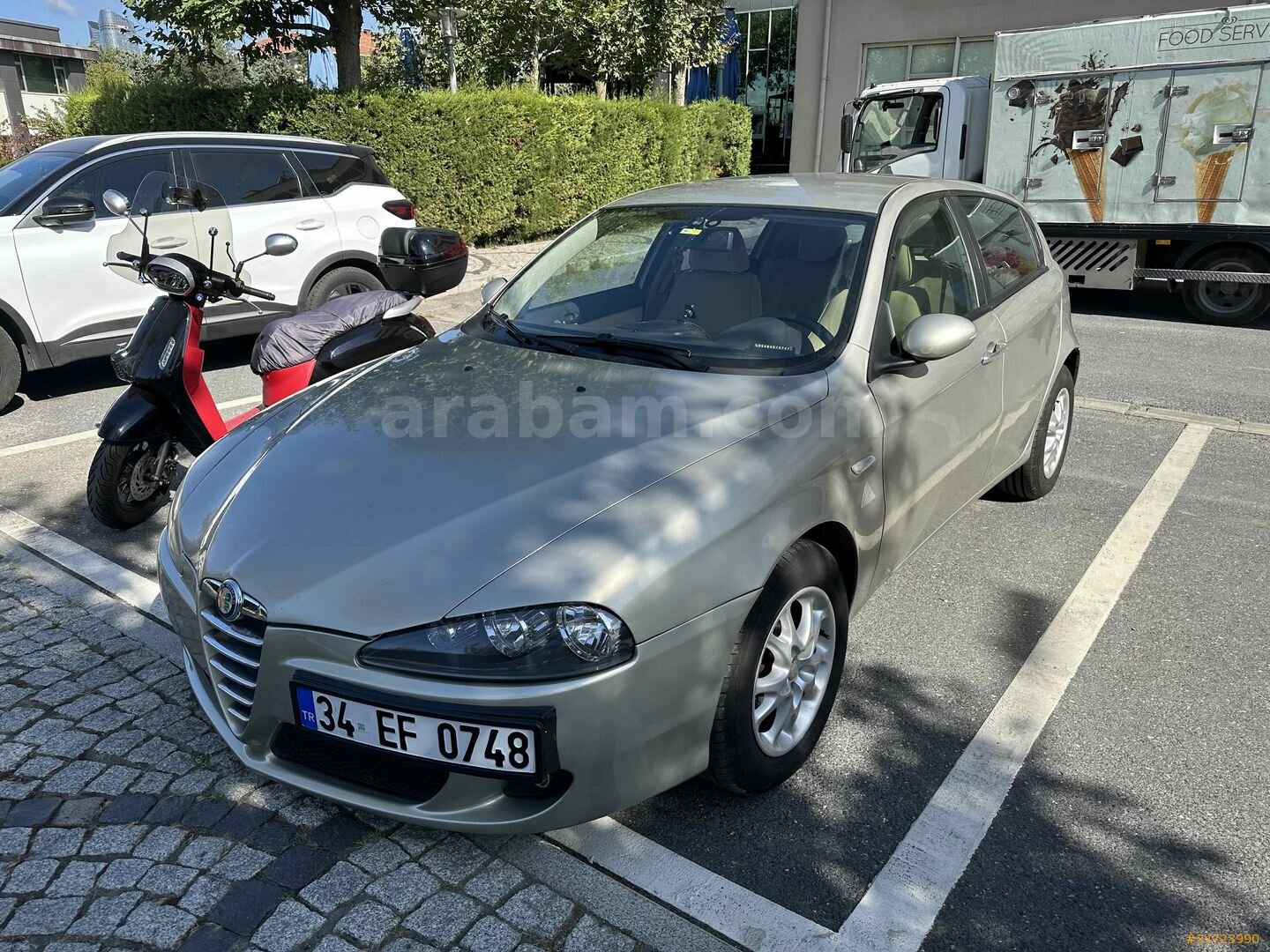 Sahibinden Alfa Romeo 147 1.6 TS Distinctive 2006 Model İstanbul 172.000 km Gri 2