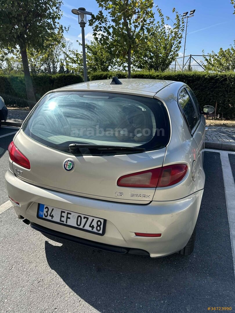 Sahibinden Alfa Romeo 147 1.6 TS Distinctive 2006 Model İstanbul 172.000 km Gri 4
