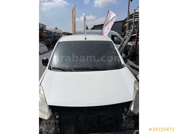 2013 PARTNER MOTOR KAPUTU BEYAZ HATASIZ
