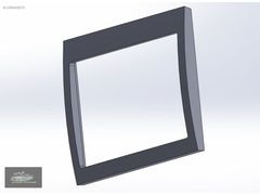 SKODA FABİA - SKODA FABİA COMBİ TEYP ÇERÇEVESİ 3D BASKI ABS
