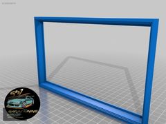FİAT DUCATO TEYP ÇERÇEVESİ 3D BASKI ABS
