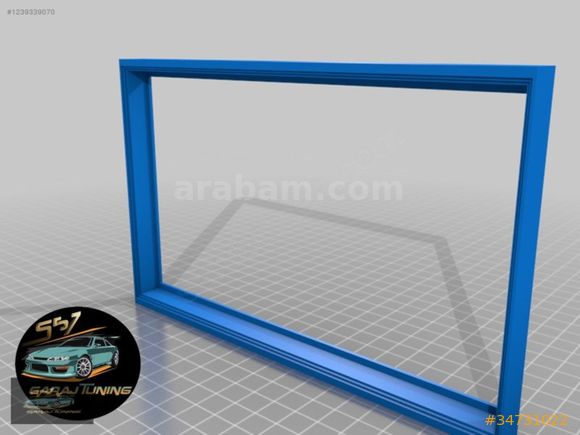FİAT DUCATO TEYP ÇERÇEVESİ 3D BASKI ABS