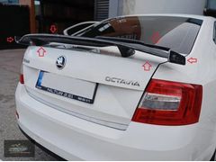 SKODA OCTAVİA GTX BAGAJ SPOYLER FİBERGLASS