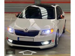 SKODA OCTAVİA 2013-2017 ÖN TAMPON EKİ FİBERGLASS