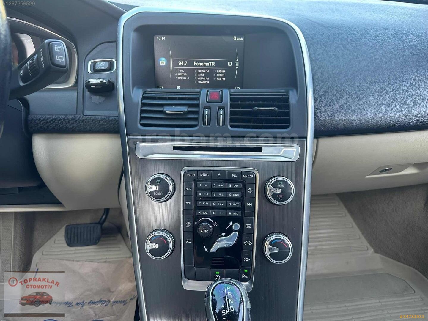TOPRAKLAR OTOMOTİV 2014 XC60 CAM TAVAN HYLT GÖS ELK BAGAJ 6