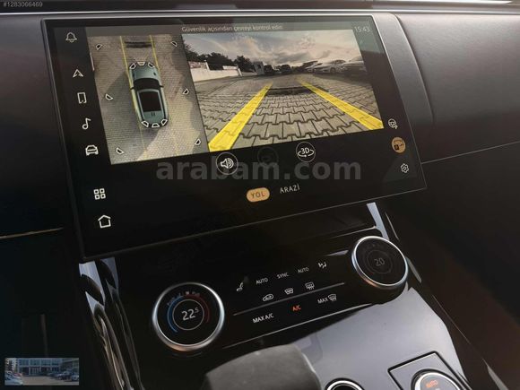 BAYİ 2023 RANGE ROVER SPORT D300 DYNAMIC HSE 22'JANT+ELKT BASAMK